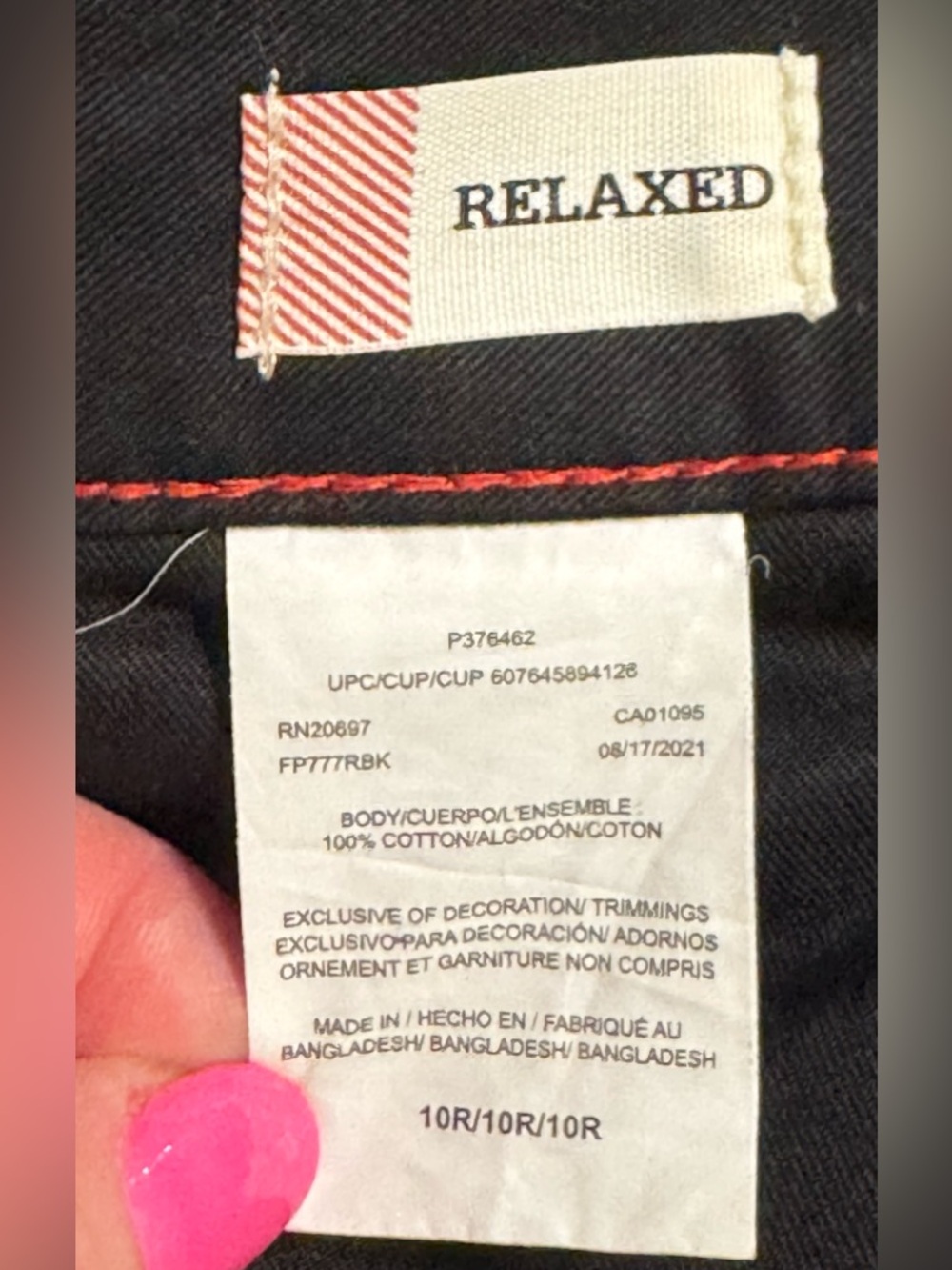 Men's Dickies Black Cargo Pants 34 x 32 - Picture 3 of 8